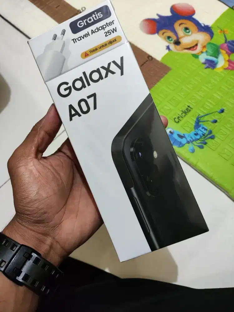 Samsung A07 4/64 Masih baru dan segel Garansi sein