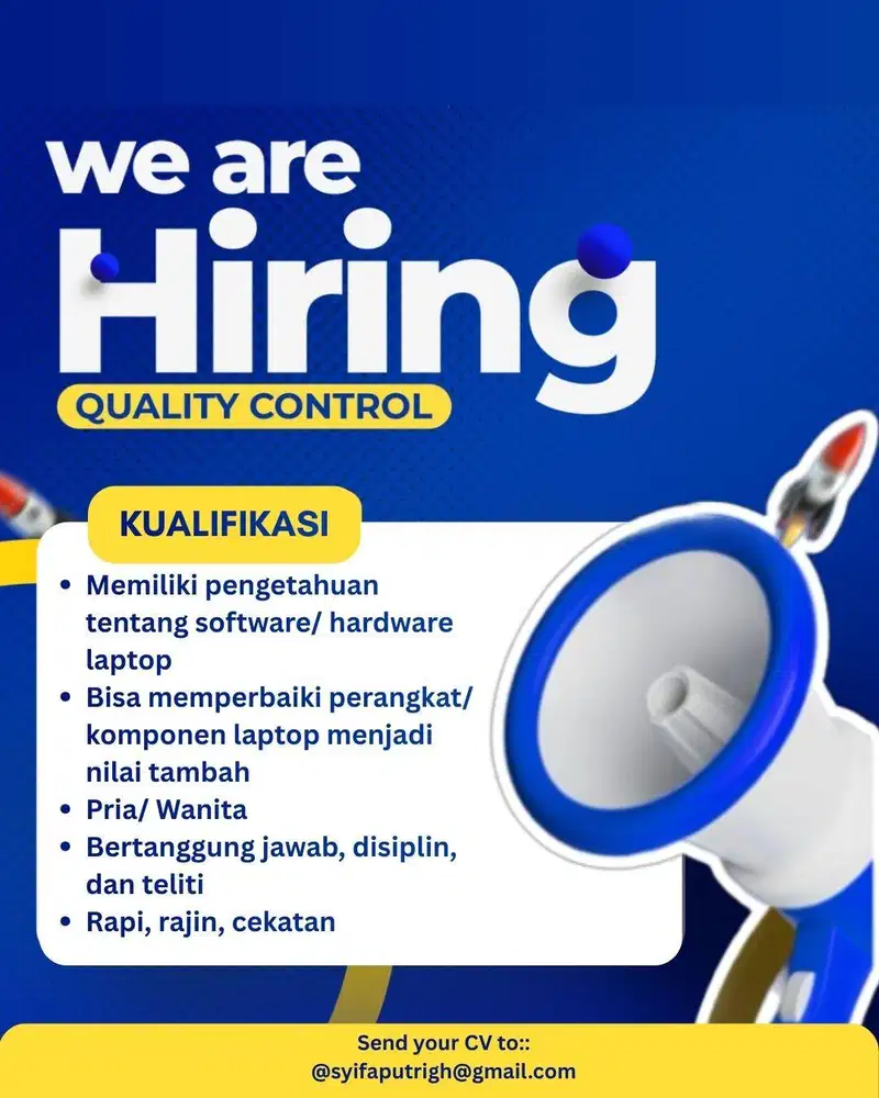 Quality Control Loker/