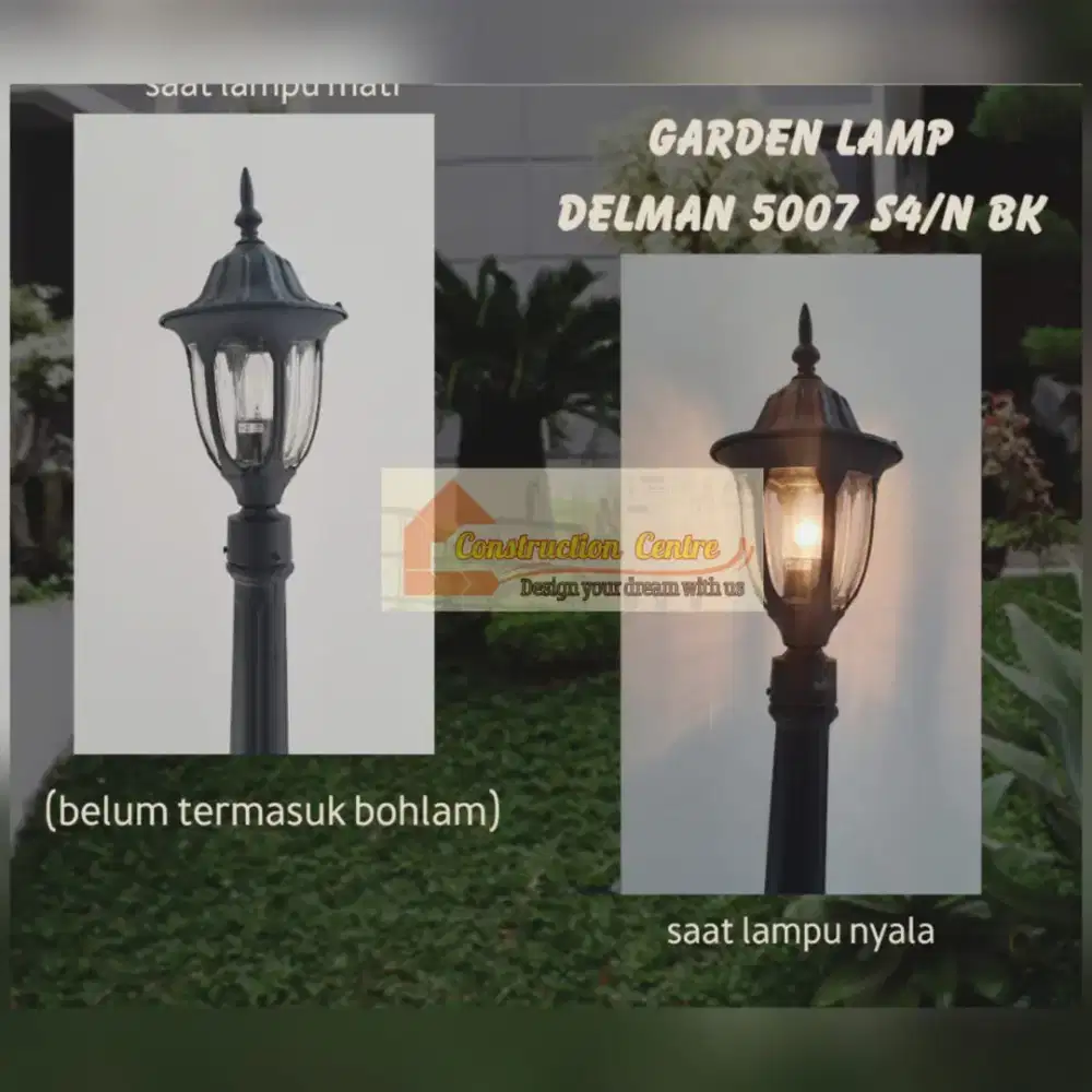 lampu taman tiang