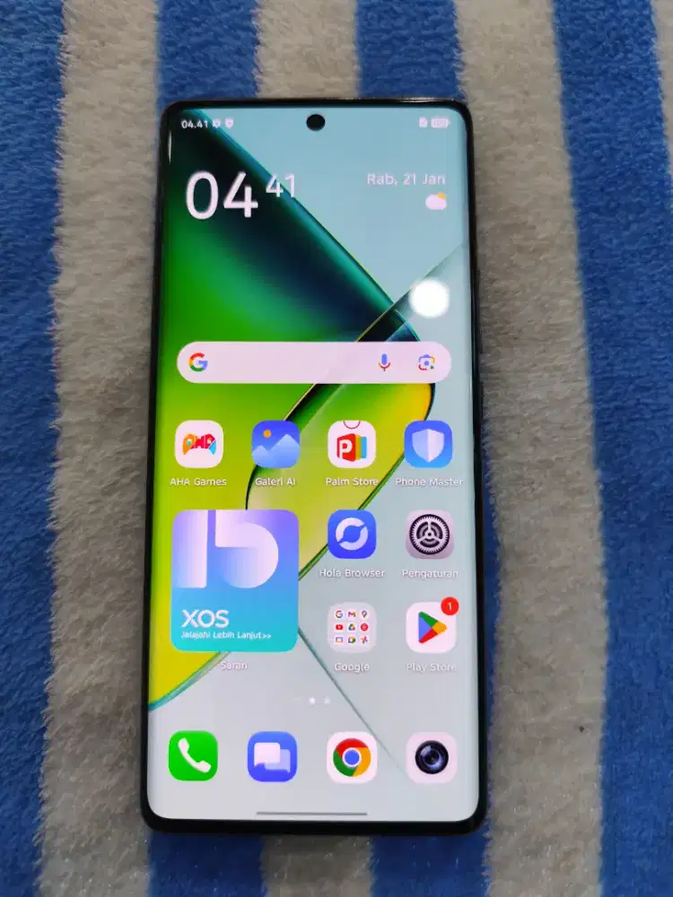 Hp Second Infinix Note 40 Pro Ram 8/256GB Resmi Kondisi Kurang Mulus