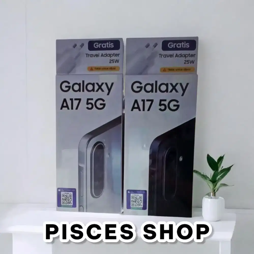 SAMSUNG GALAXY A17 5G RAM 8/256 NEW Segel Garansi Resmi 1 Tahun