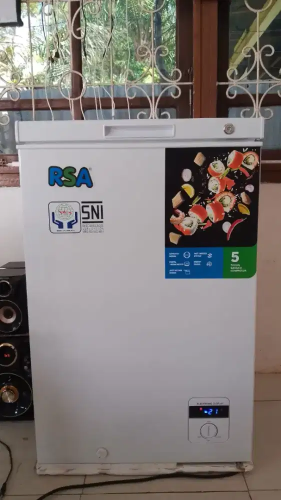 Frezer rsa 100 l