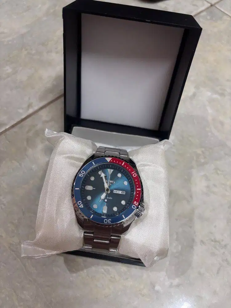 JAM TANGAN SEIKO 5 STAINLESS / JAM TANGAN PRIA MURAH FASHION AKSESORIS