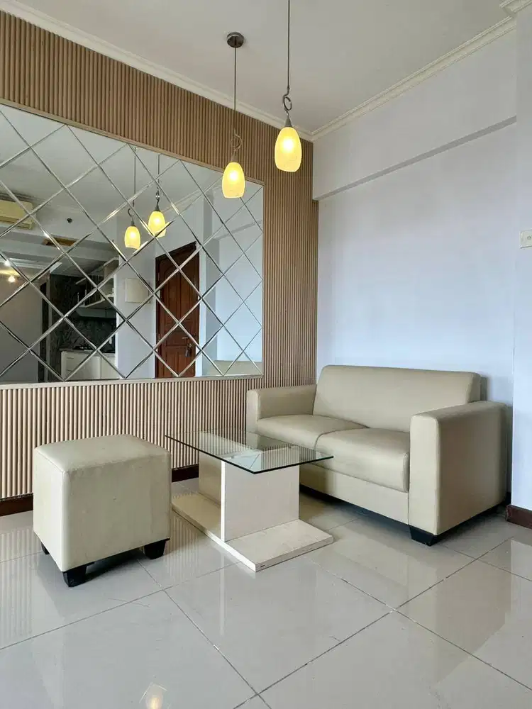 SEWA APARTEMEN WATERPLACE RESIDENCE 3BR FULL FURNISHED ALL NEW GRESS