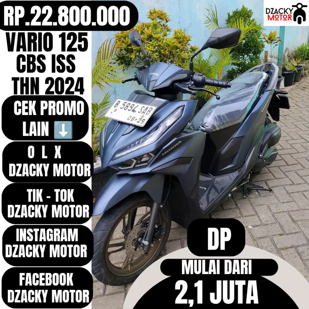 VARIO 125 CBS ISS 2024 SECOND LIKE NEW