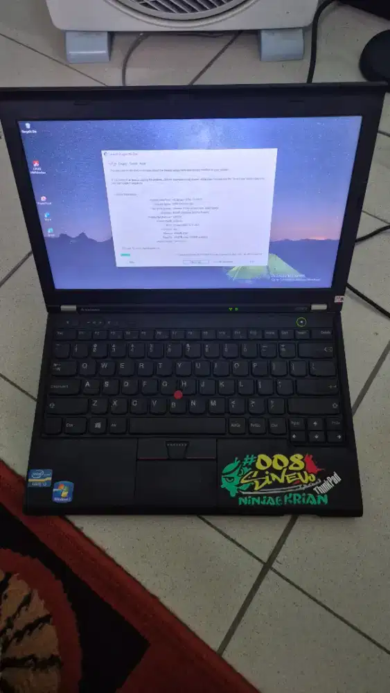 Lenovo thinkpad x230i jual cepat BU
