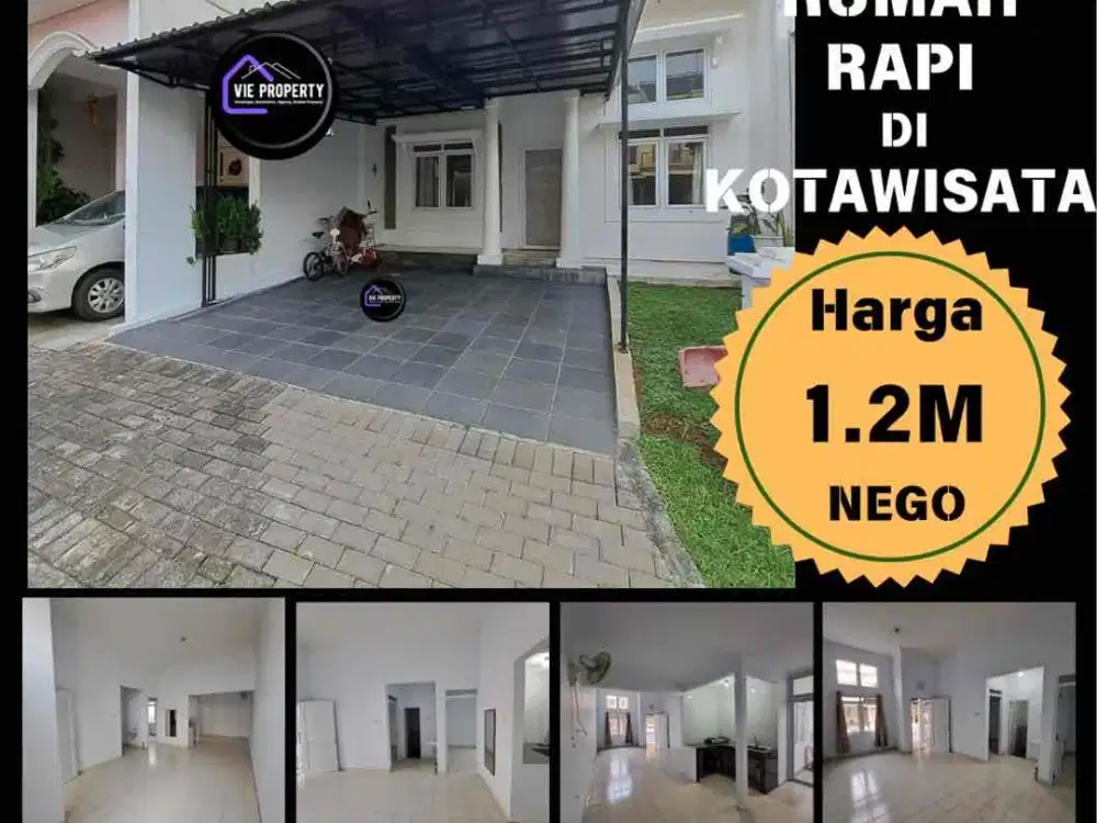 Dijual Rumah Baru Renov Cluster Depan Kota Wisata Cibubur