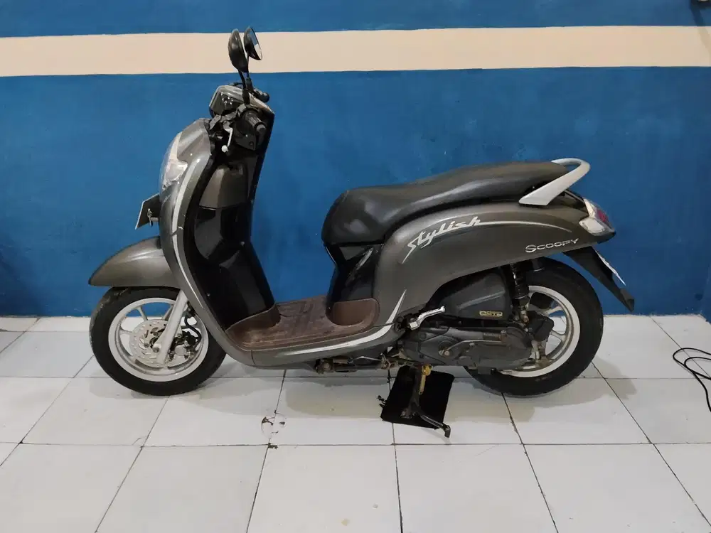 (#) honda scoopy Stylish 2018 siap pakai