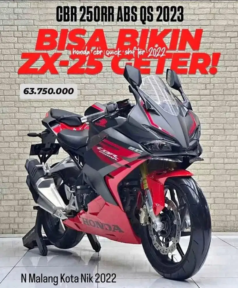 Cbr 250 sp qs tipe tertinggi