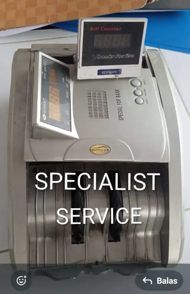 Mesin Hitung Uang Sparepart Tersedia Berkualitas