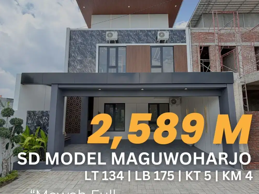 Rumah Baru Dekat SD Model - Design Modern