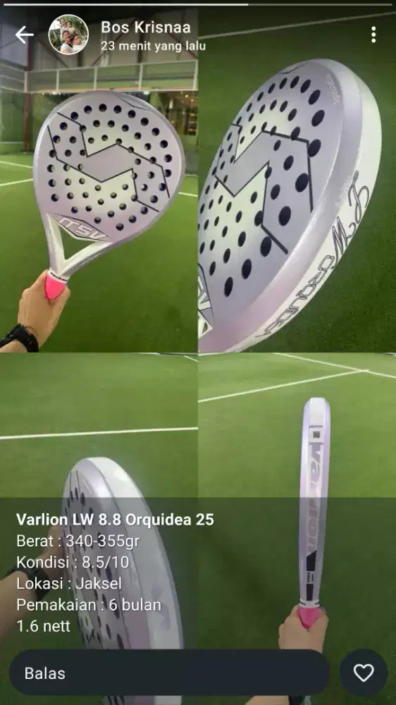 Raket padel varlion lw orquidea