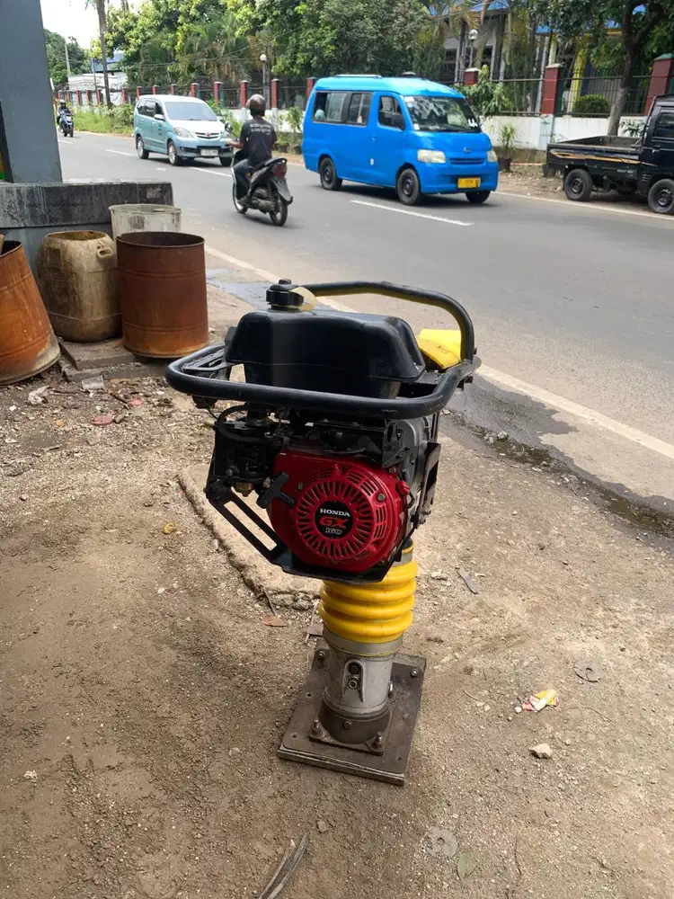 Jual Mesin Pemadat Tanah Stamper Kuda Honda Siap Kerja