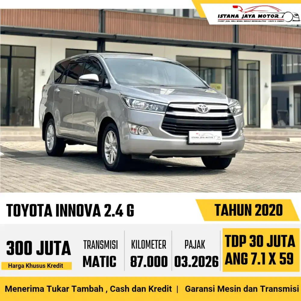 TOYOTA INNOVA 2.4 G DIESEL 2020