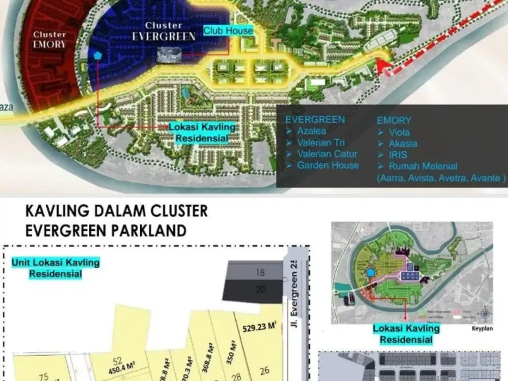 DIJUAL TANAH KAVLING RESIDENTIAL DI PARKLAND PODOMORO KARAWANG BARAT