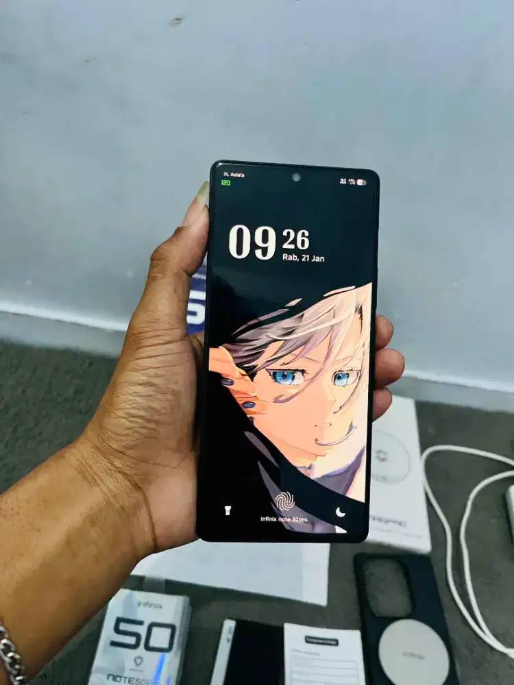 Infinix note 50 pro fullset no minus