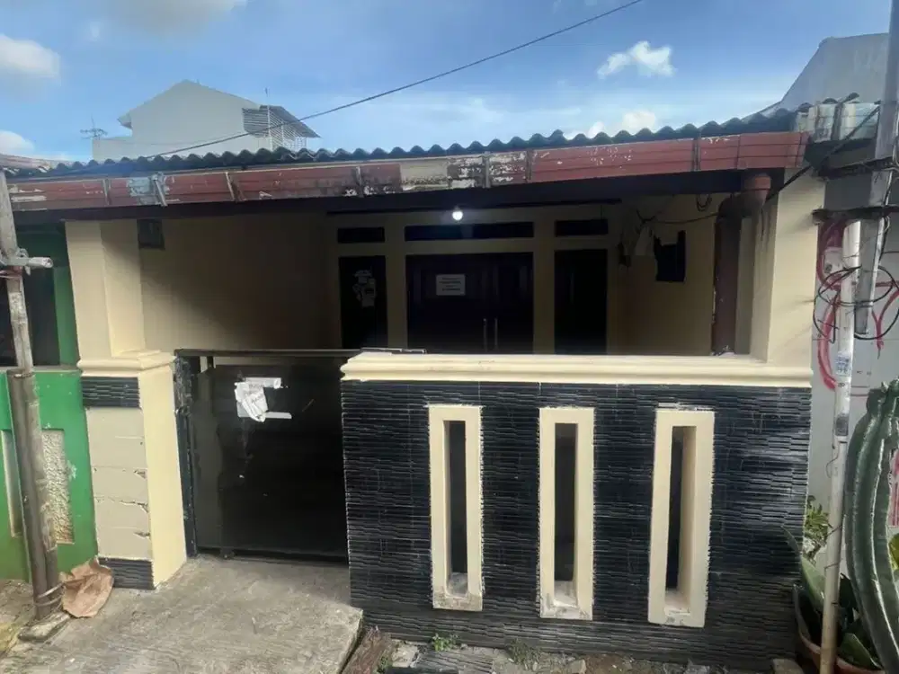 Dijual Rumah Harga Murah 1 Lantai untuk Invest Sewa di Penggilingan,Jaktim