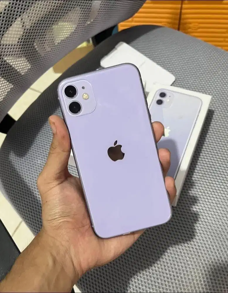Forsale iPhone 11 128gb purple sinyal all operator