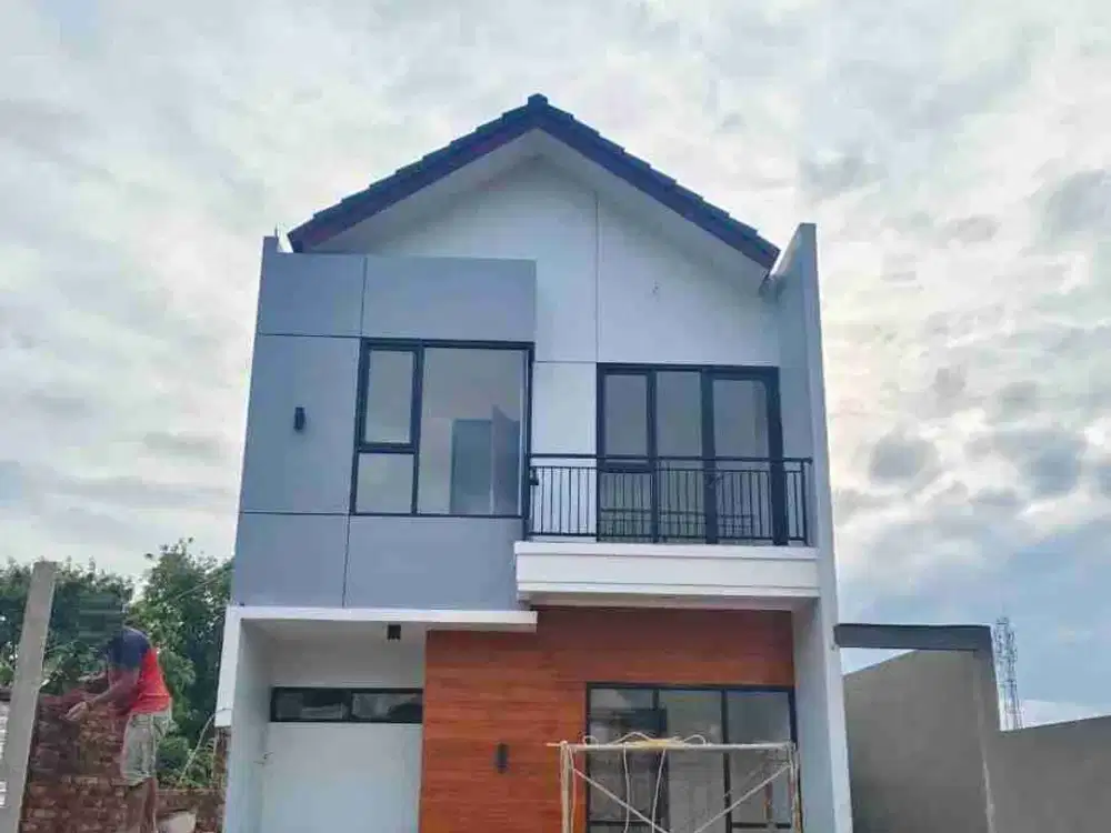 Rumah baru 2 lantai dekat kota Bisa KPR tanimulya ngamprah bandung harmo vill