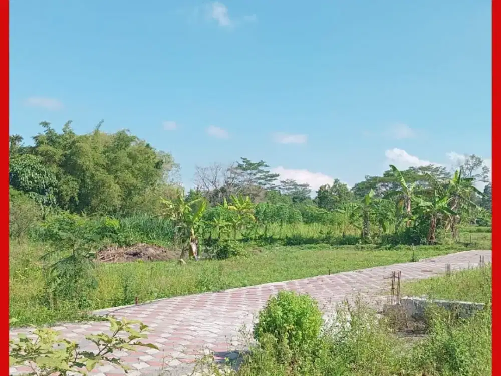 Tanah Jogja Kaliurang 5 Menit Pasar Gentan Siap Balik Nama