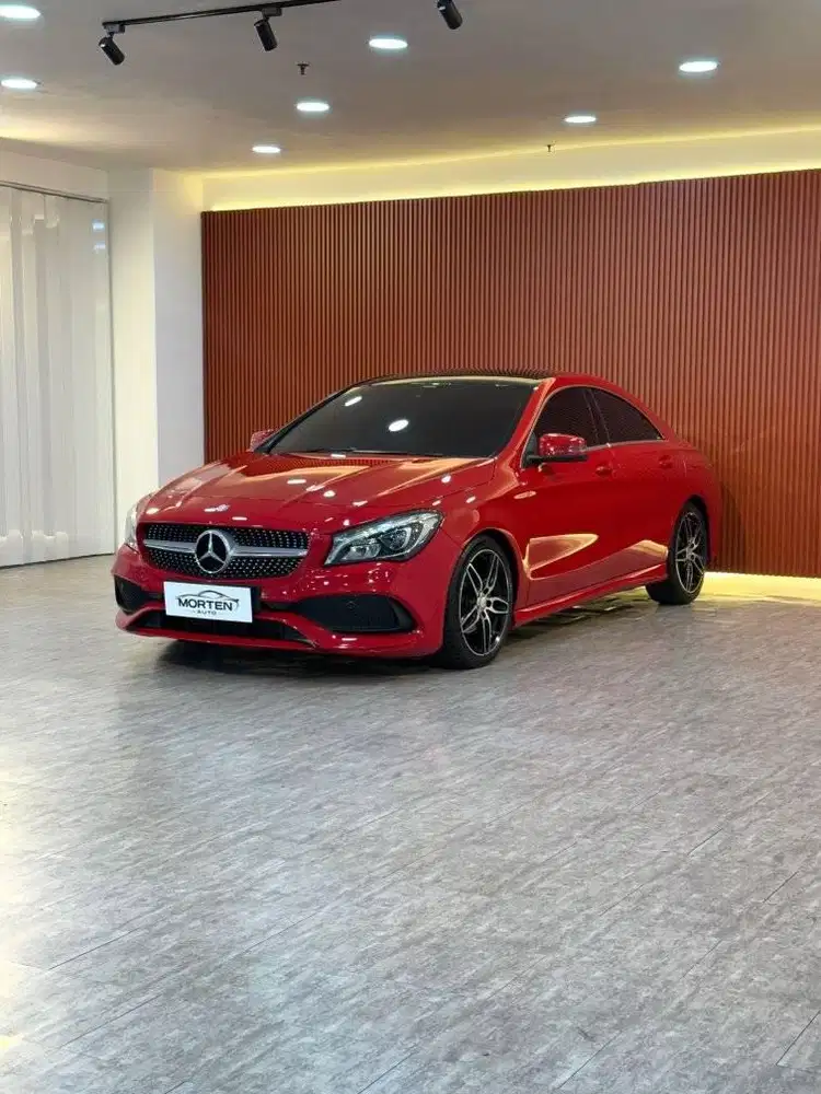 Mercedes Benz CLA 200 Amg Panoramic AT Tahun 2017 Km 35 Rb Record
