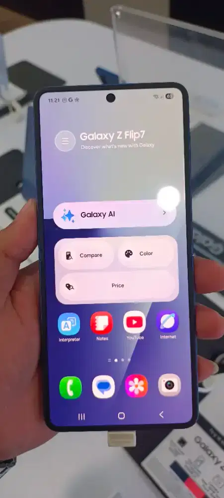 Cash & kredit Samsung Z Flip 7 512gb