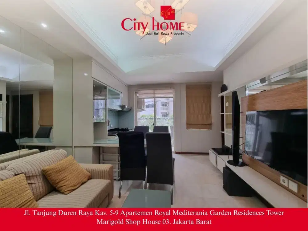 Jual Apartment Royal Mediterania Garden Residences - full furnished