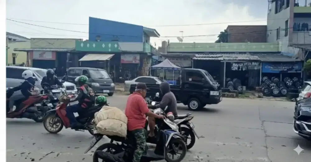 JUAL TEMPAT USAHA  7 TOKO 500 METER SHM TAMBUN BEKASI - ASET LANGKA