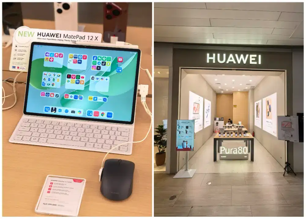 Huawei Matepad 12X 2026 bonus lengkap Huawei DP Mall Semarang