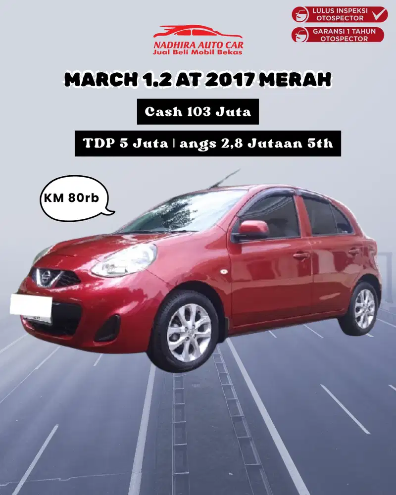 DP Muah 5 Juta March 1.2 AT 2017 Merah