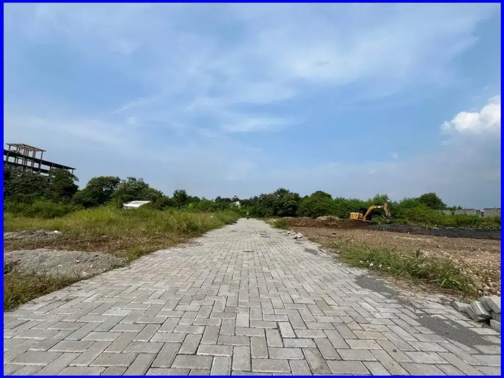 Tanah Dijual Jogja Jl. Taman Alamanda Sleman Dekat Pintu Tol Trihanggo