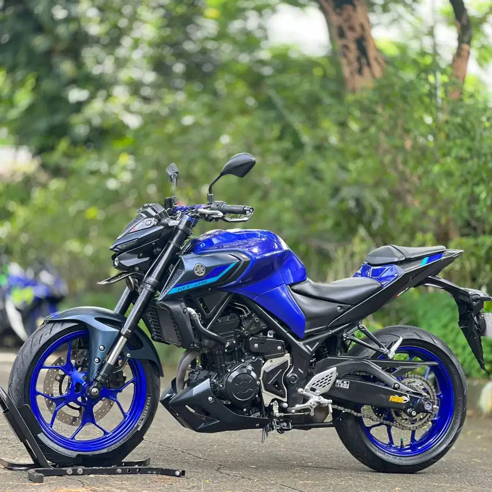 YAMAHA NEW MT25 2022 BIRU KM RENDAH PAJAK PANJANG KAYAK BARU