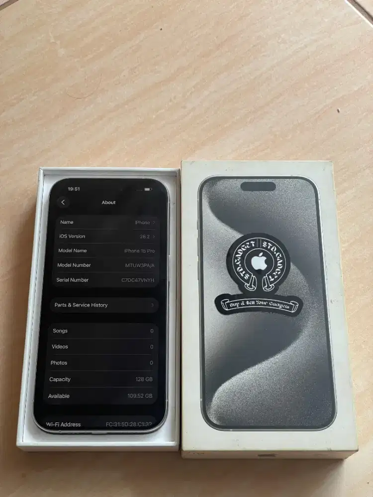 Iphone 15 pro 128 ibox