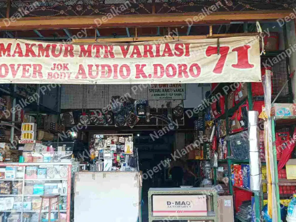 Ruko Kedungdoro 2 lantai disewakan siap huni