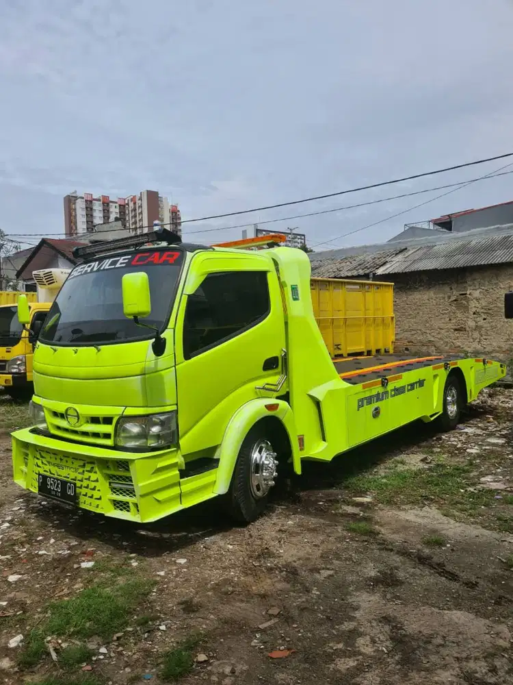 HINO DUTRO 130MDL – TOWING CAR CARRIER (KAROSERI BARU)