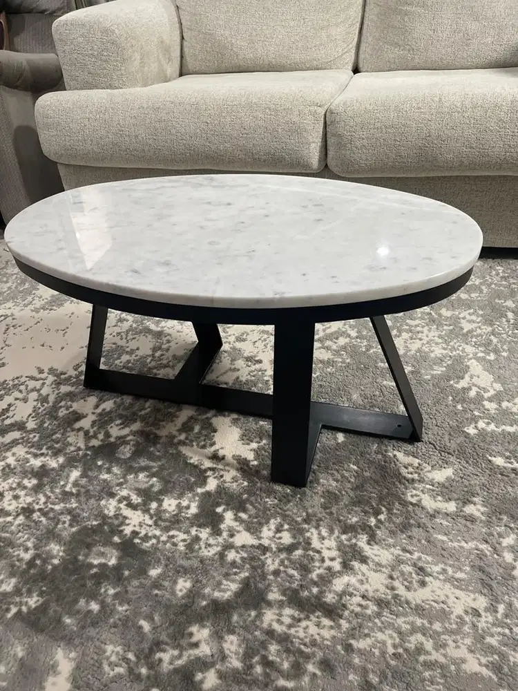 Coffee table marmer asli