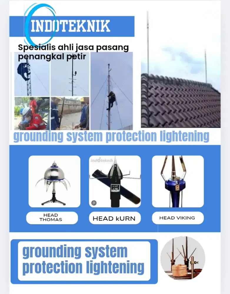 ahli jasa pasang penangkal petir Sukatani Purwakarta Sukakarya
