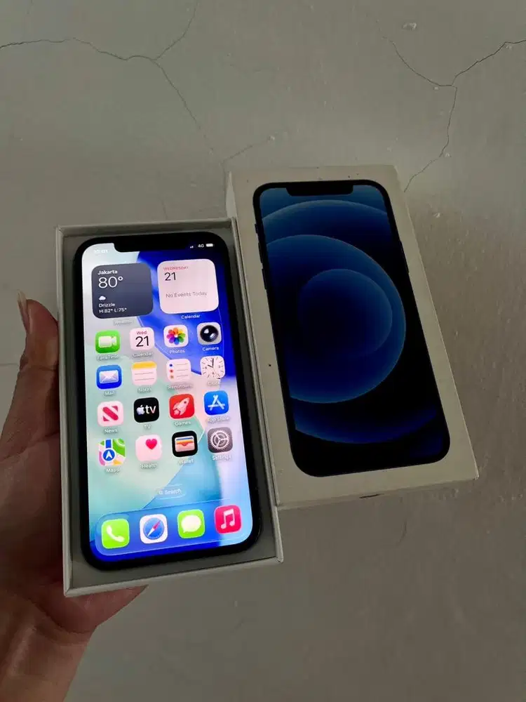 iPhone 12 256GB resmi iBox Fullset