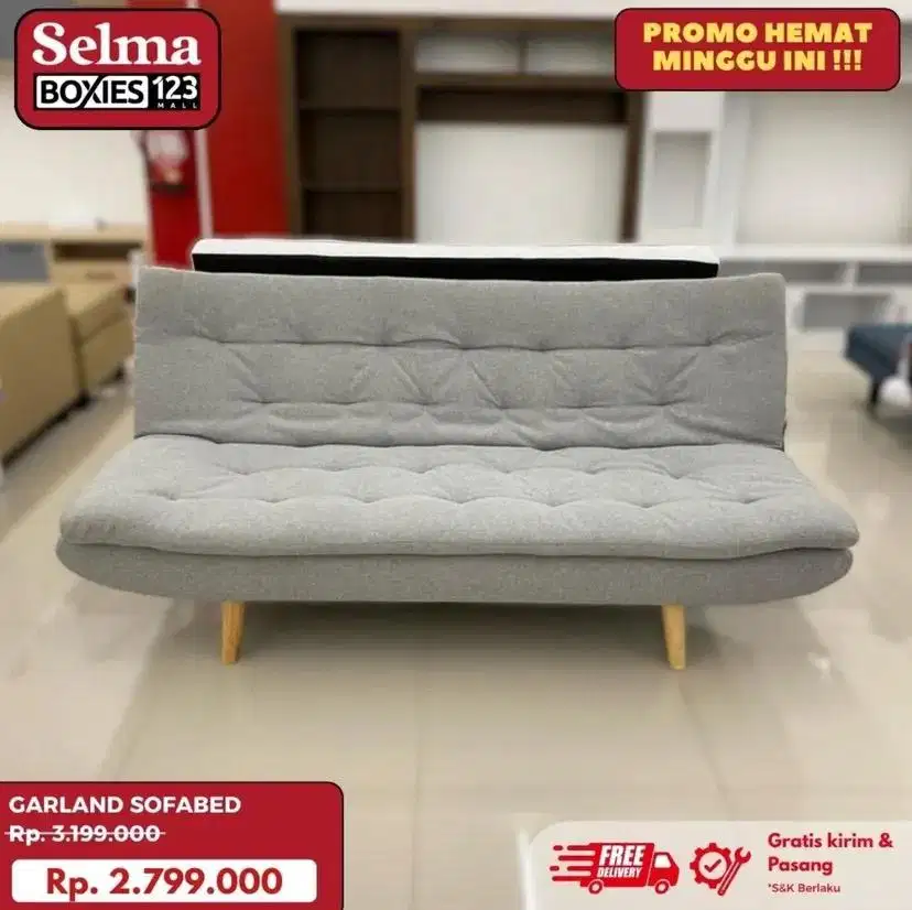 Sofabed busa tebal selma