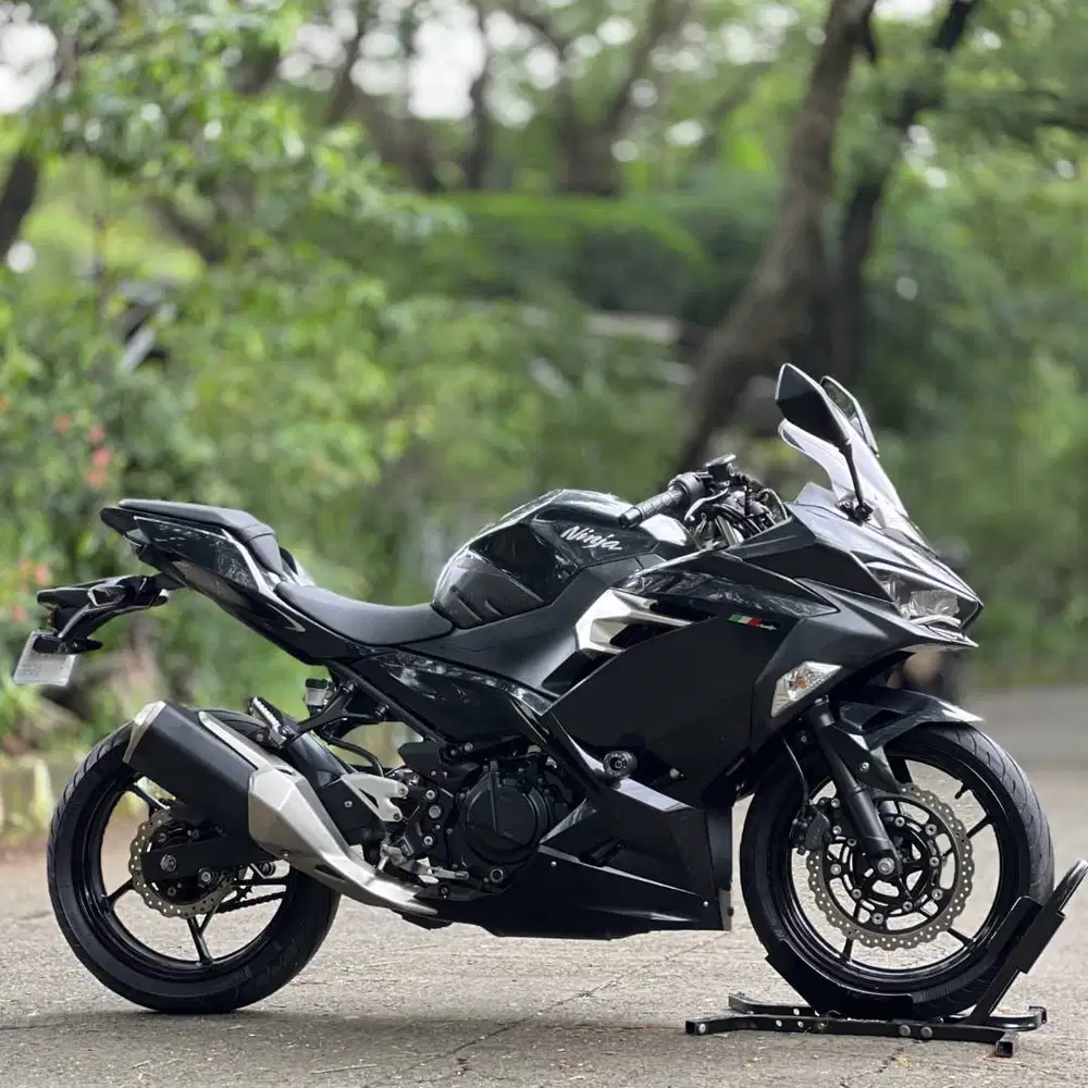 KAWASAKI NEW NINJA 250 FI 2019 HITAM KM LOW PAJAK PANJANG SIAP TOURING