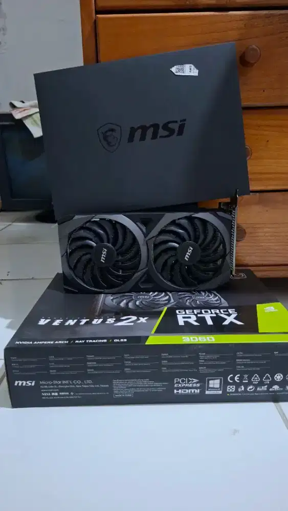 Vga MSI RTX 3060 Ventus 2X 12GB