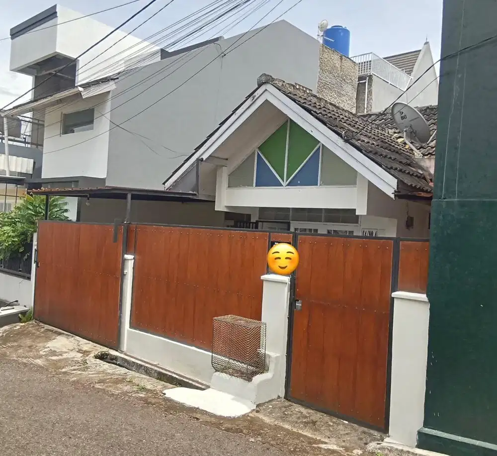 RUMAH 500jutaan di Komplek Cipageran Asri full furnished & sudah renov