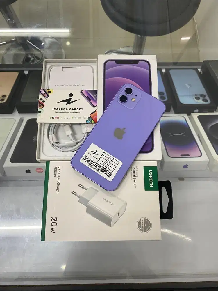 iPhone 12 128GB Beacukai Purple