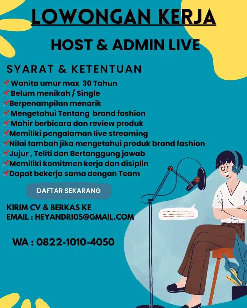 LOKER HOST LIVE & ADMIN LIVE