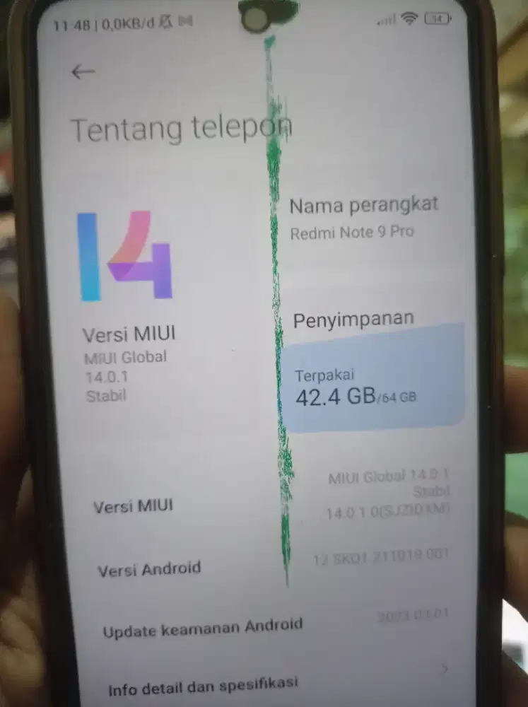 Xiaomi Redmi note 9 Pro 5/64
