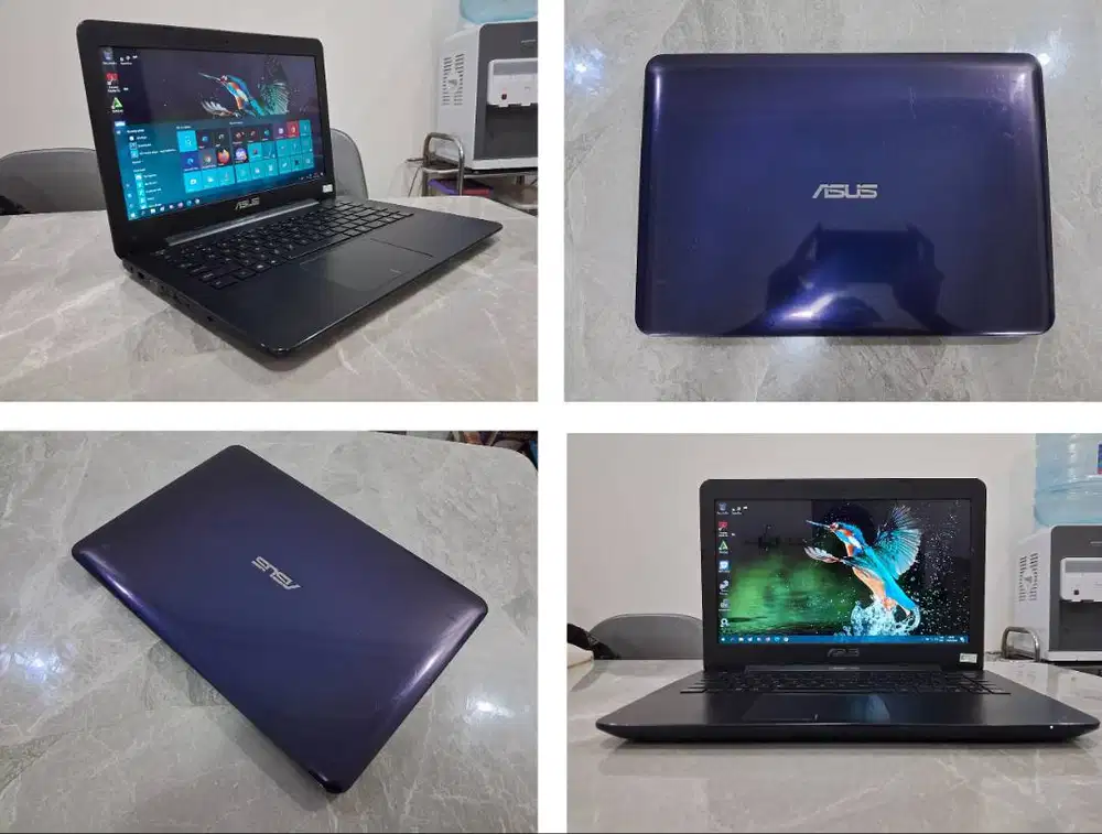 ASUS i3 Gen4 4GB SSD RaedyUp Laptop 14in Mulus Garnsi Toko Fisik