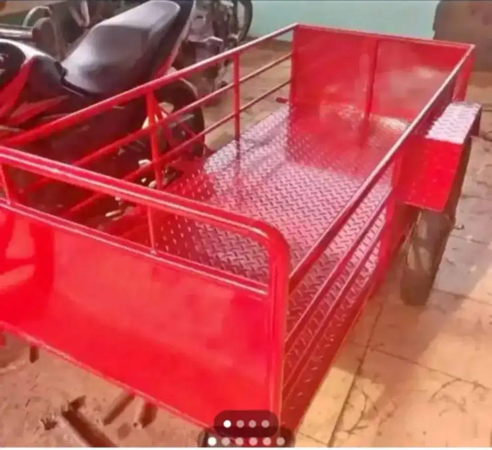 Sasis becak barang tempahan baru