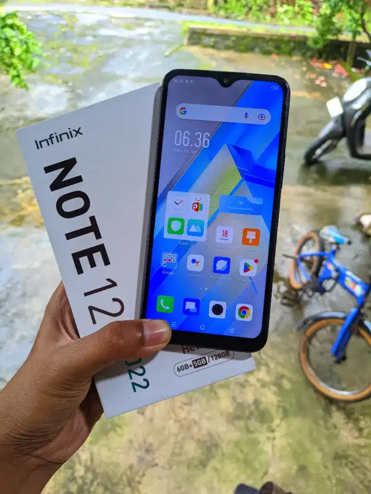 Infinix note 12i ram 6/128gb