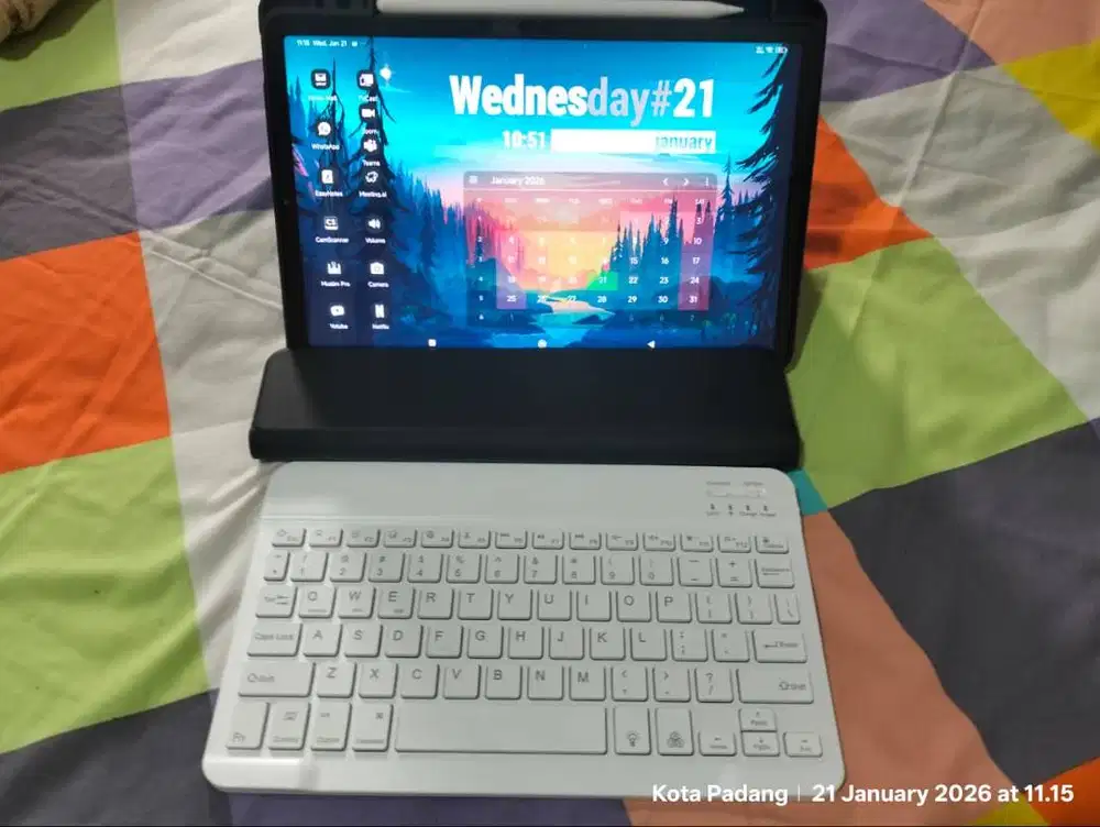 XIAOMI TAB 5 DUAL BOOT + KEYBOAR DAN PEN