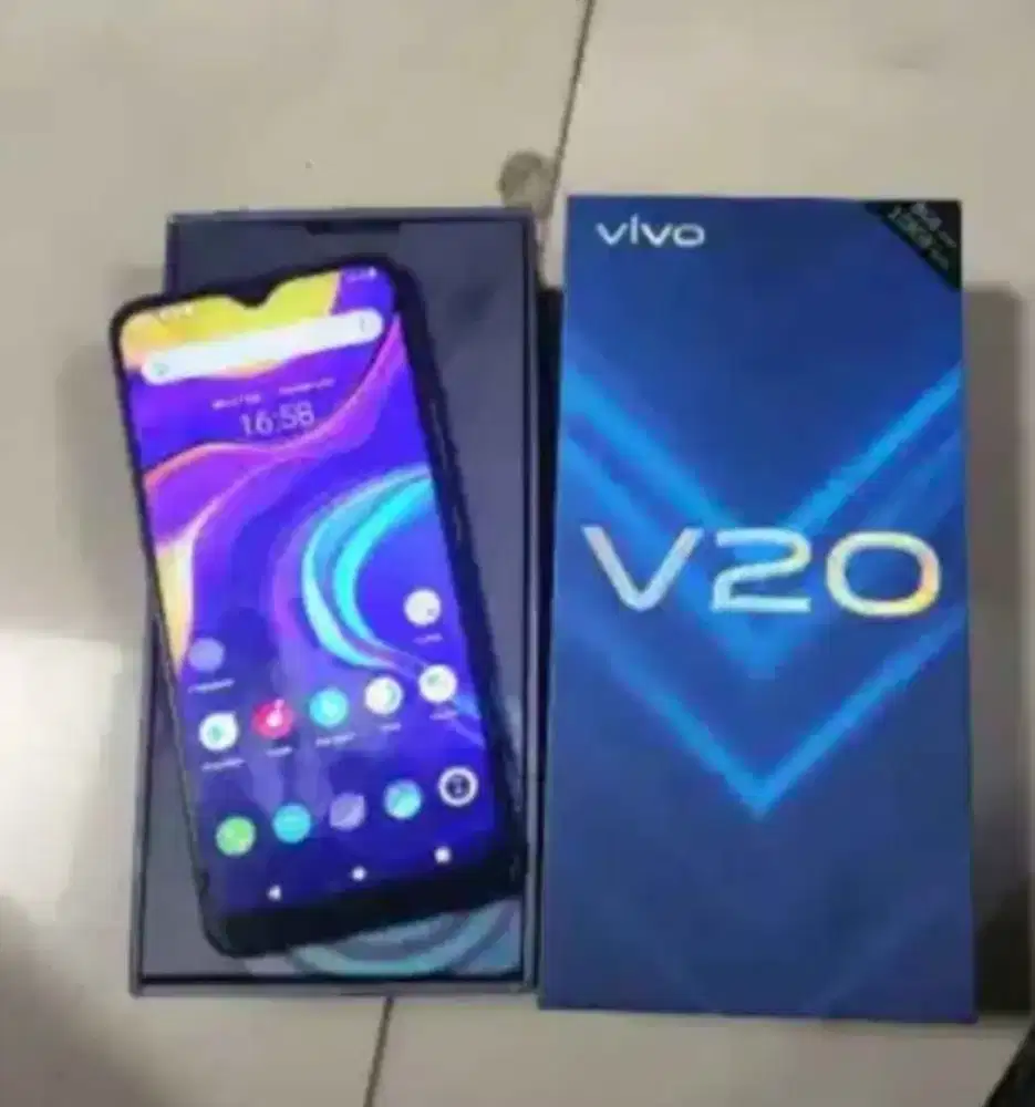 Vivo v20 lengkap minus